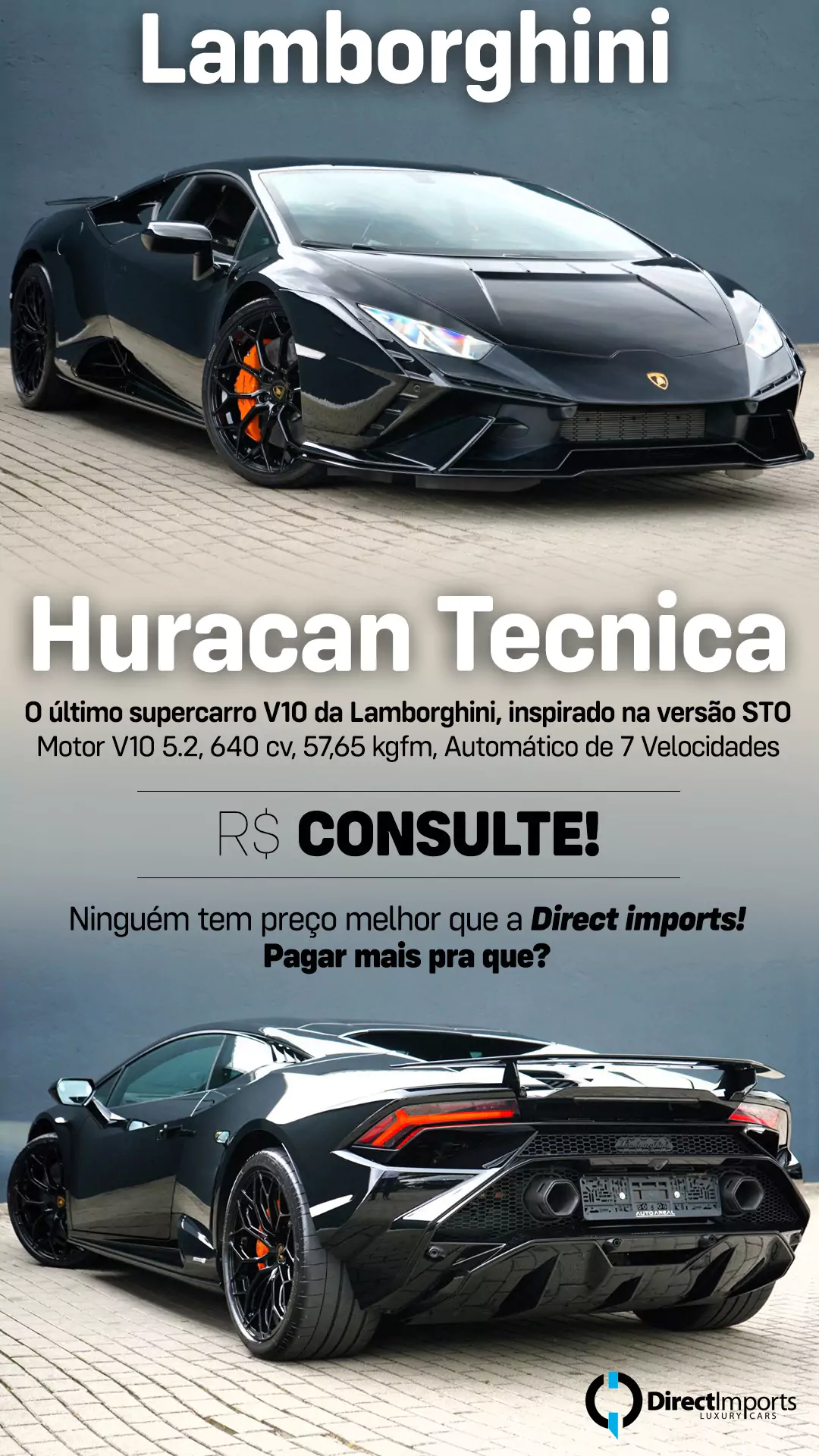 Lamborghini Huracan Tecnica 2024 Brasil